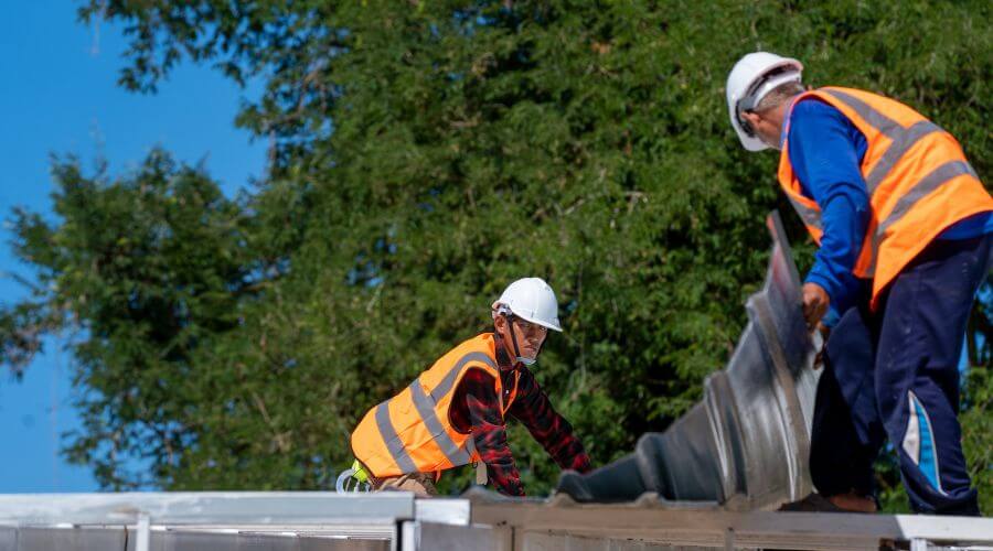 Roof leak detection in Sumava Resorts, IN